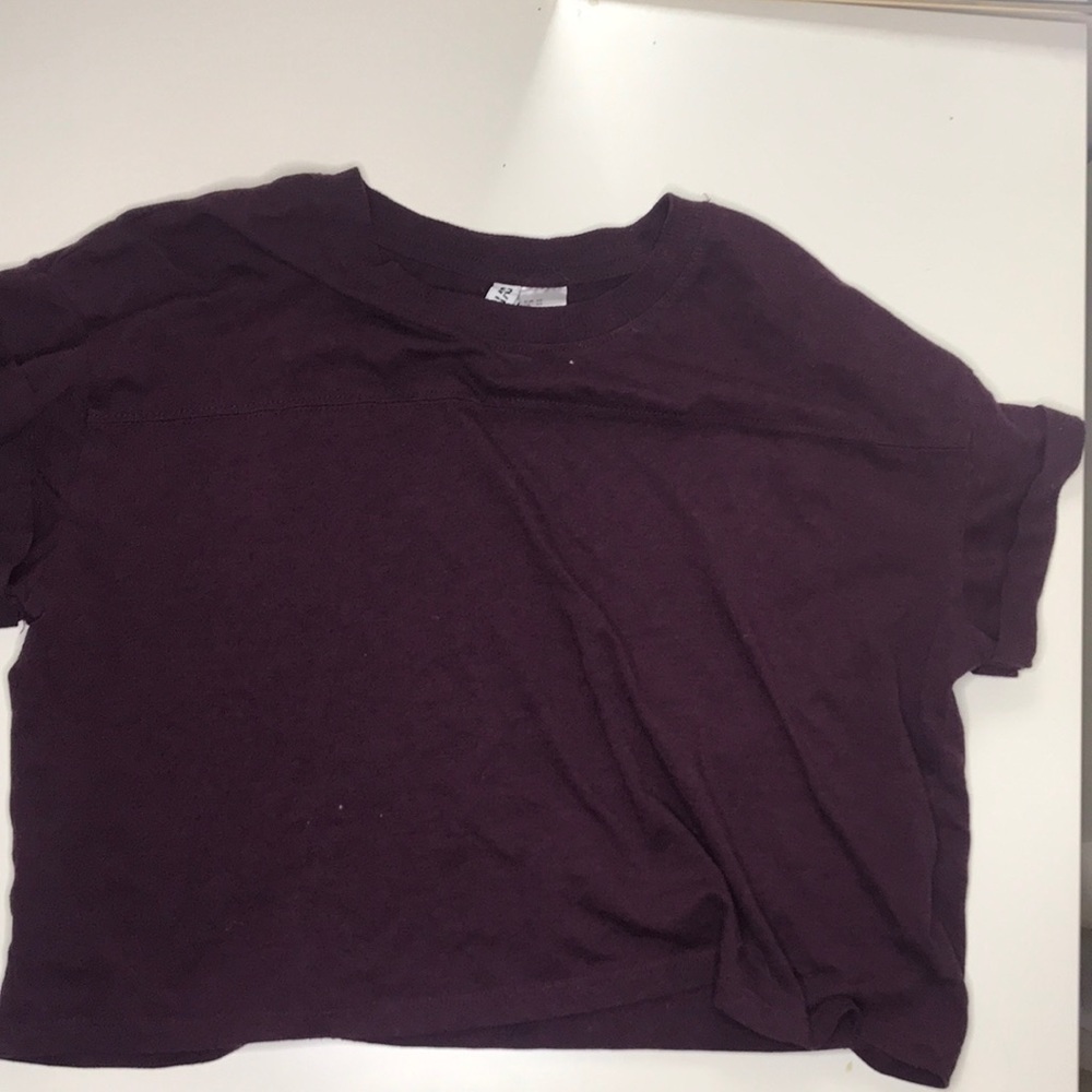 cuff sleeves loose tee